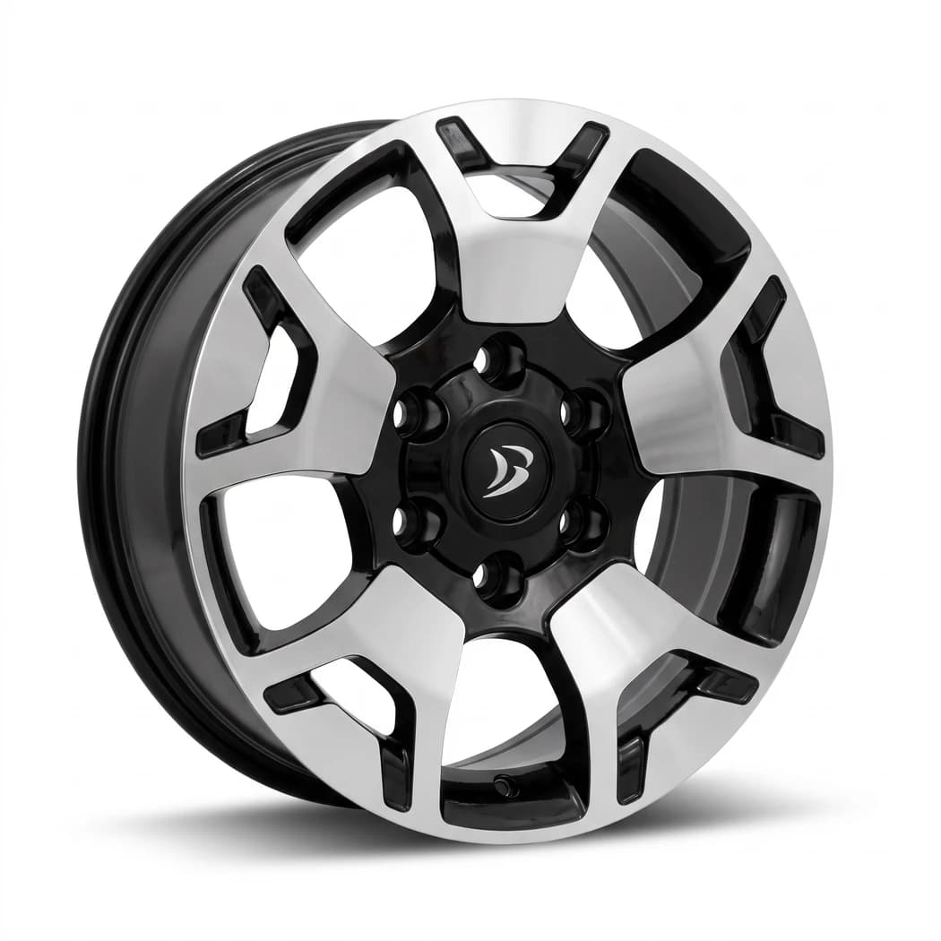 Kit 4 Rodas / Aro 17x7.0 (6x139) Mod. Brw 1400 - Platinum