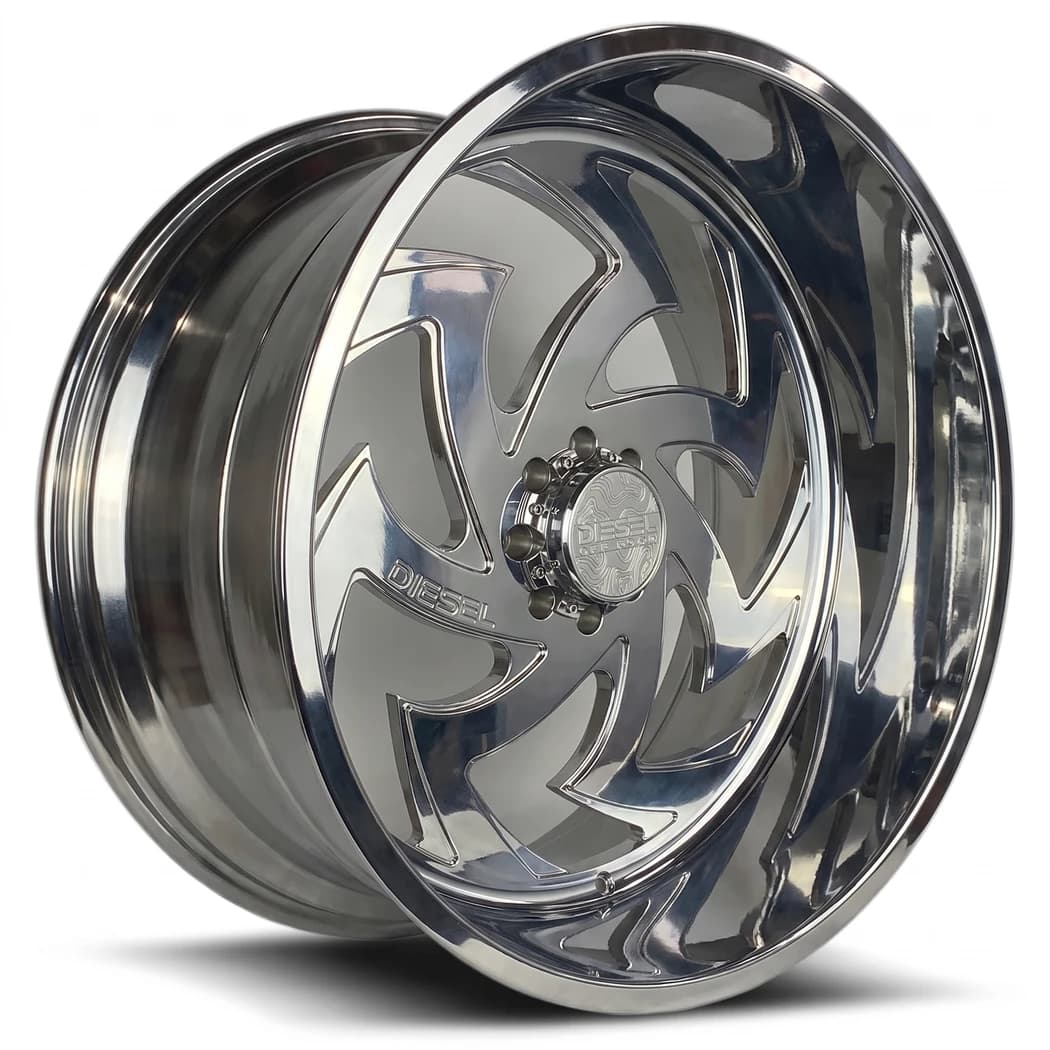 Kit 4 Rodas Diesel / Aro 30x12.0 (8x165) Mod. Blade Forjada