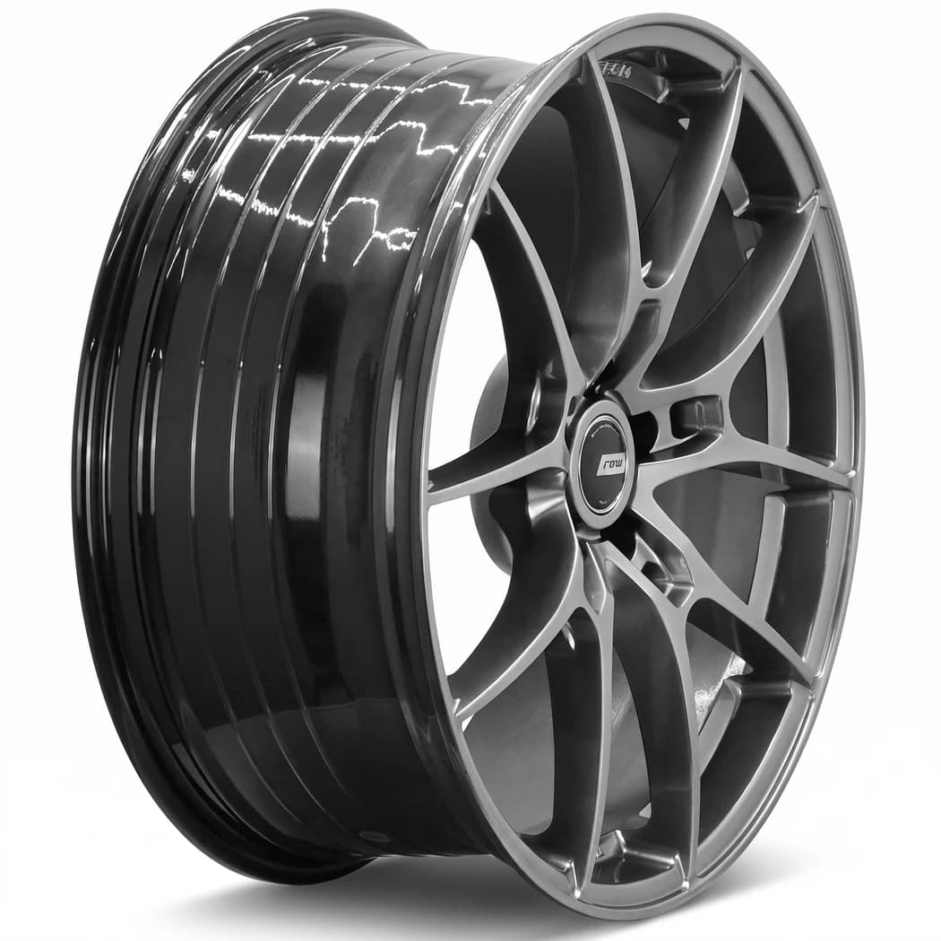 Kit 4 Rodas / Aro 18x8.0 (5x112) ET42 Modelo Obsidian