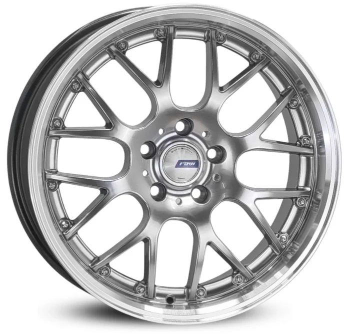 4 RODAS RAW SPE-BS03 MODELO ESPORTIVO / ARO 18X8 (5X114) ET38 - Imagem 1
