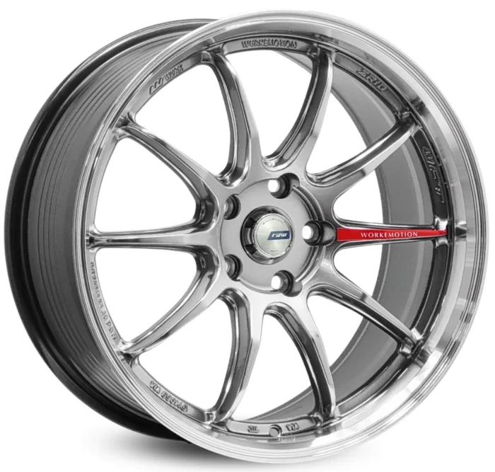 4 RODAS RAW WORK EMOTION ZR10 / ARO 18X8,5 (5X108) ET38 - Imagem 1