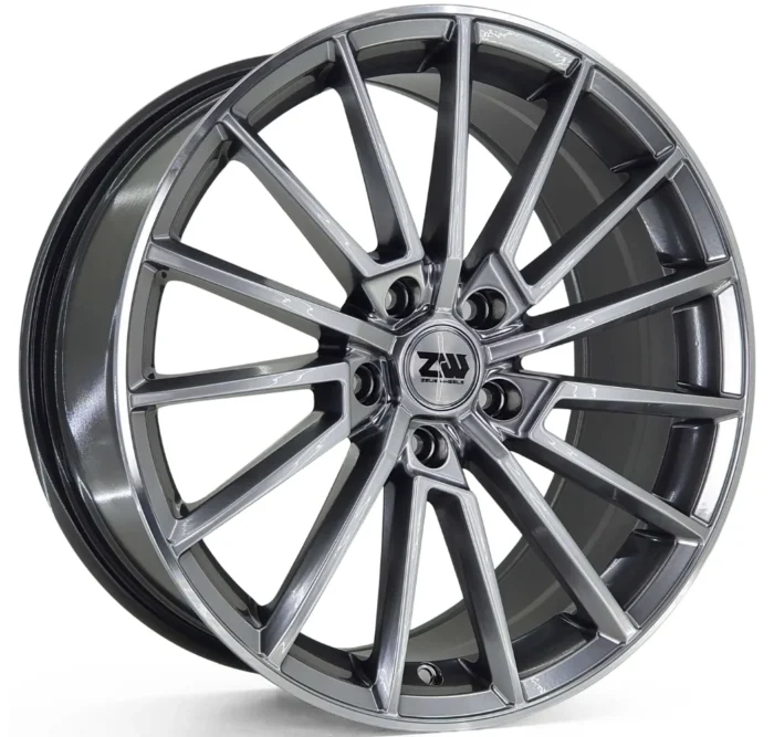 4 RODAS ZEUS IMP MODELO ESPORTIVO / ARO 19X8 (5X112) ET45 - Imagem 1