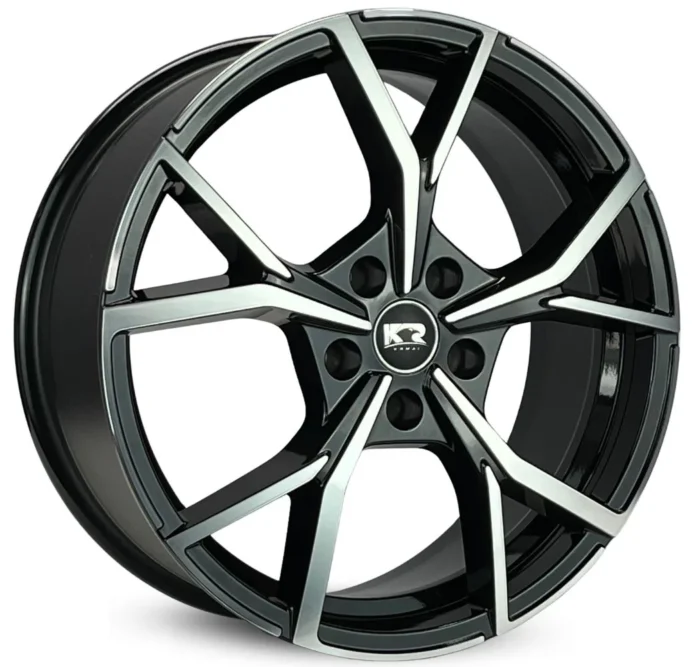 4 RODAS KR K73 MODELO GOLF R / ARO 20X8 / (5X112) ET45 - Imagem 1