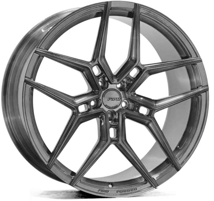 4 RODAS FORJADAS RAW VXR-10 / R23 / 2 TALAS (5X112) ET35/43 - Imagem 1