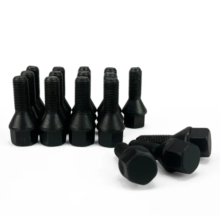 16 Parafusos Cônico Black / Rosca 12x1,25 Chave 19 - Imagem 1
