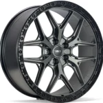 Cor: Grafite fosco borda preta