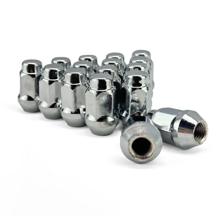 16 Porcas Cônico de Aço Cromado / Rosca 12x1,5 Chave 19 - Imagem 1