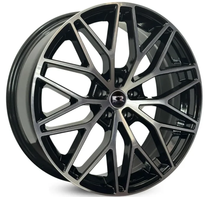 4 RODAS KR M30 MODELO CAYENNE GTS / ARO 17X7 / (5X100) ET40 - Imagem 1