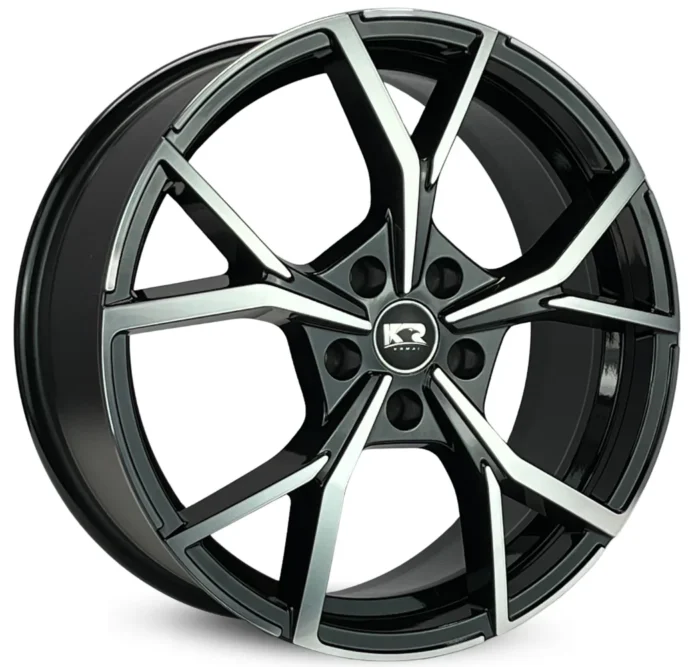 4 RODAS KR K73 MODELO ESPORTIVO / ARO 20X8 / (5X100) ET40 - Imagem 1