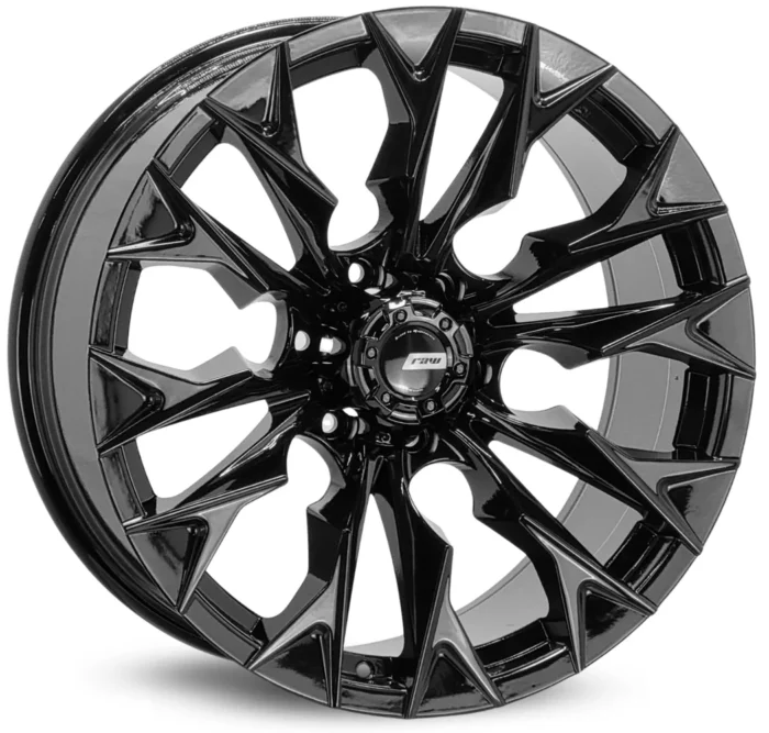 4 RODAS RAW MODELO LC-OF14 OFF-ROAD / ARO 20X9 (6X139) ET0 - Imagem 1
