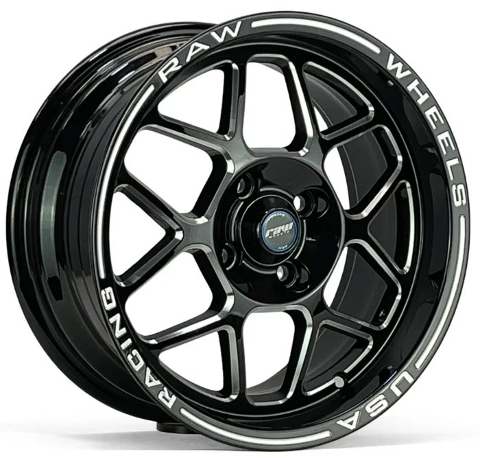 4 RODAS RAW SIX / ARO 15 / 2 TALAS / (4X100) ET35 - Imagem 1
