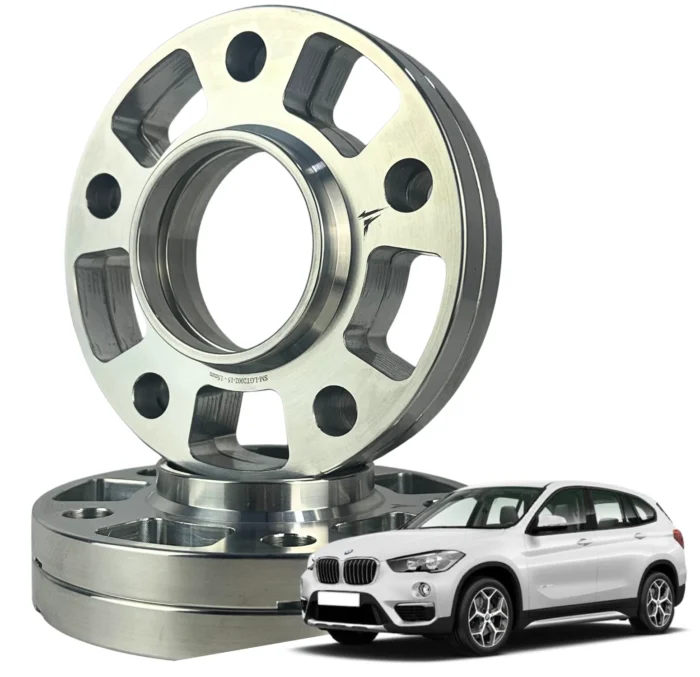 4 Espaçadores de Roda + Parafusos / BMW X1 e X2 (5X112) - Imagem 1