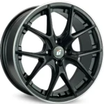 Cor: Preta fosca borda diamantada