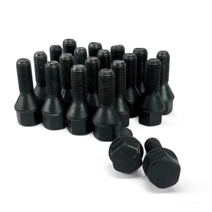 20 Parafusos Cônico Black / Rosca 12x1,5 Chave 17 - Imagem 1