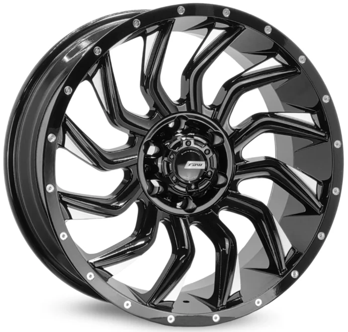 4 RODAS RAW OR-192 MODELO OFF-ROAD / ARO 17X9 (6X139) ET0 - Imagem 1
