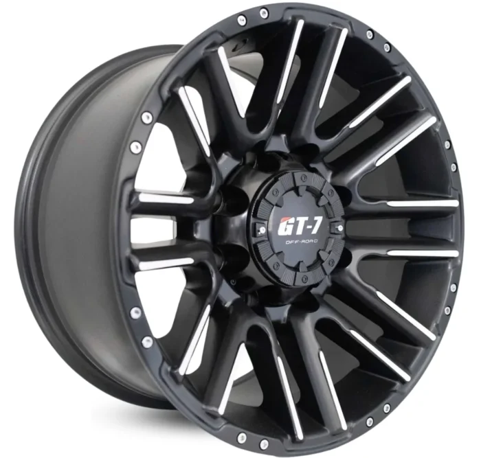 4 RODAS GT7 MODELO STRONG OFF-ROAD / ARO 17X9 (5X108) ET 15 - Imagem 1