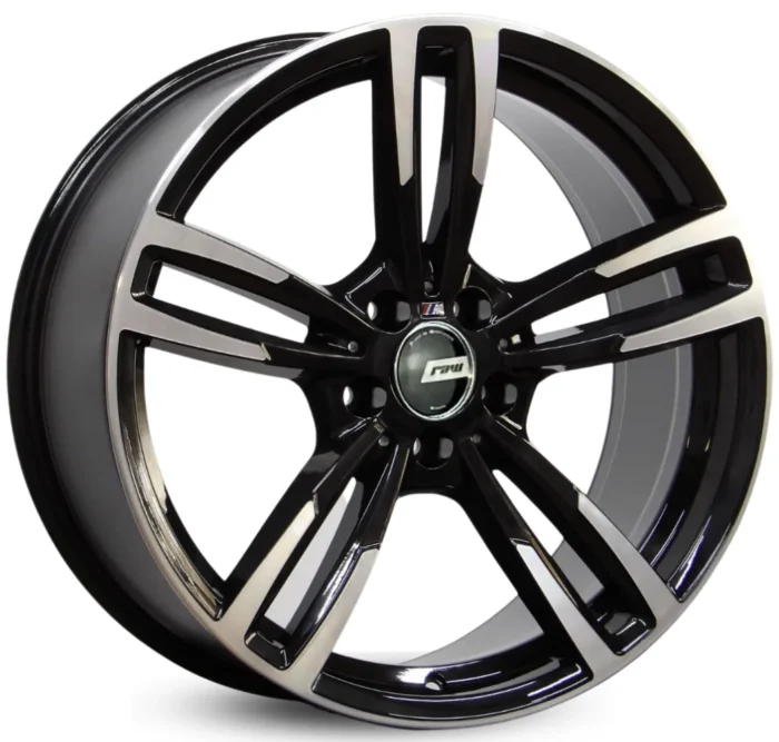 4 RODAS RAW MODELO BMW M3 3.0 / ARO 17X8 / (5X120) ET35 - Imagem 1