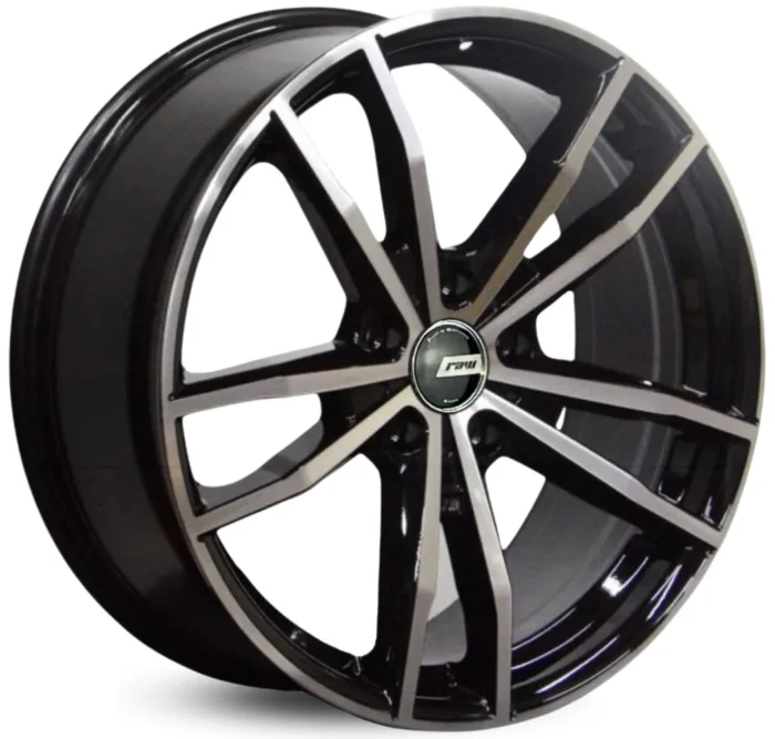 4 RODAS RAW MODELO 320i M / ARO 19 / 2 TALAS / (5X112) ET27/40 - Imagem 1