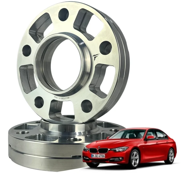 4 Espaçadores de Roda + Parafusos / BMW Serie 3 F30 (5X120) - Imagem 1